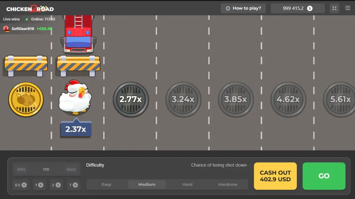 Chicken Road 2 gameplay screenshot